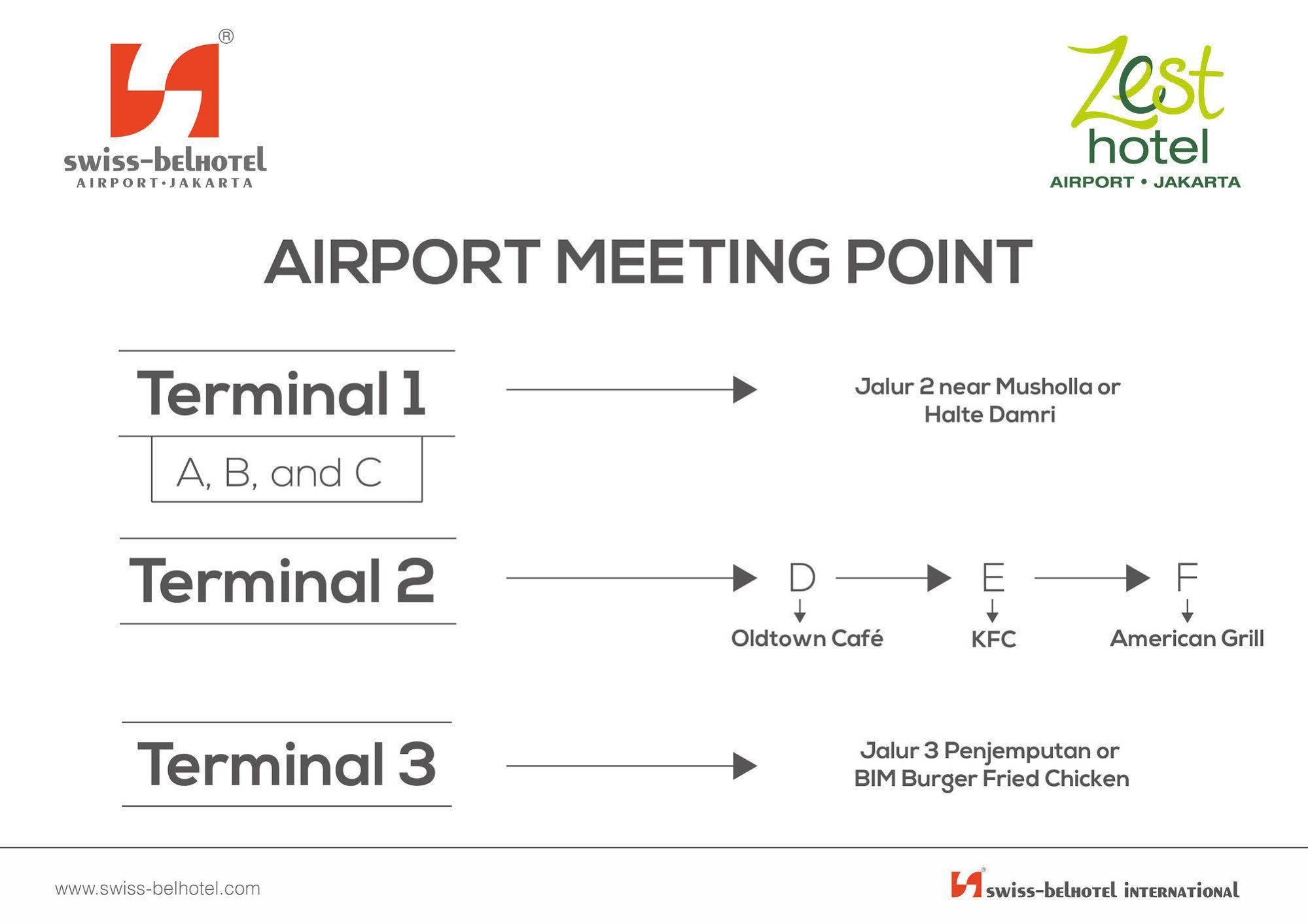 Zest Airport Jakarta By Swiss-Belhotel International Тангеранг Экстерьер фото